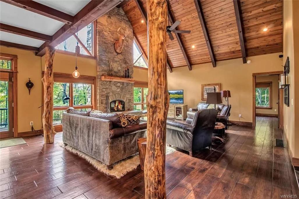 Luxurious Chalet! Hot-Tub, Bonfire & Ideal Location For Skiing & Town Vila Ellicottville Exterior foto