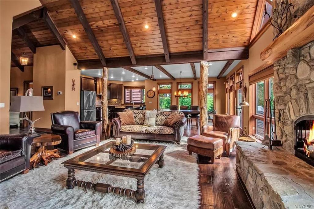 Luxurious Chalet! Hot-Tub, Bonfire & Ideal Location For Skiing & Town Vila Ellicottville Exterior foto